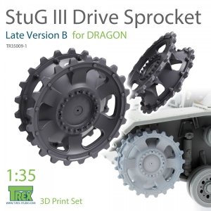 T-Rex Studio TR35009-1 Stug III Sprocket Set (Late Version B) for DRAGON 1/35