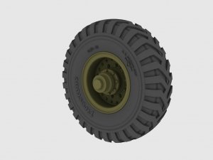 Panzer Art RE35-304 Matador/Dorchester/AEC Road wheels (Firestone) 1/35