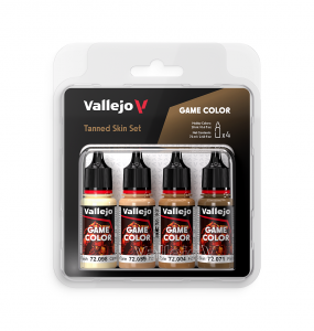 Vallejo 72380 Game Color Tanned Skin Set 4x18ml
