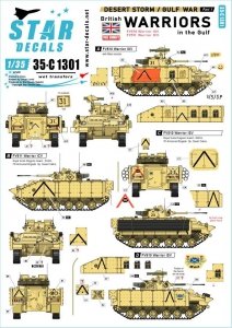 Star Decals 35-C1301 Desert Storm 1 1/35