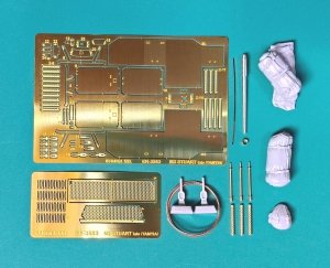 Eureka XXL ER-3583 Zestaw waloryzujący do czołgu lekkiego US M3 STUART Late Prod. dopasowany do modelu TAMIYA / Upgrade set for the US M3 STUART Late Prod. light tank, fits TAMIYA kit 1/35