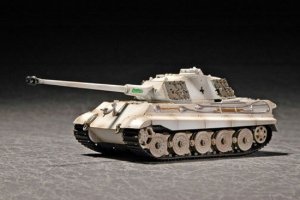 Trumpeter 07292 King Tiger Porsche Turret w/Zimmerit (1:72)