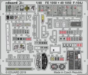Eduard 491050 F-104J 1/48 KINETIC MODEL