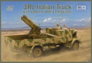 IBG 35053 3Ro Italian Truck with 100 mm 100/17 Howitzer 1/35