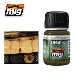 AMMO of Mig Jimenez 1207 STREAKING GRIME FOR US MODERN VEHICLES 35ml