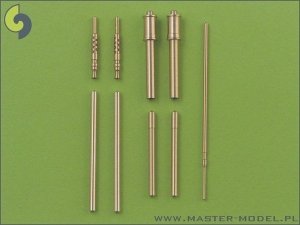 Master AM-48-018 Fw 190 A6 armament set (MG 17 barrel tips, MG 151 barrels, MG 151 fairings) & Pitot Tube (1:48)