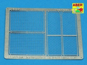 Aber 35G17 Grilles for german tank Tiger Porsche (1:35)