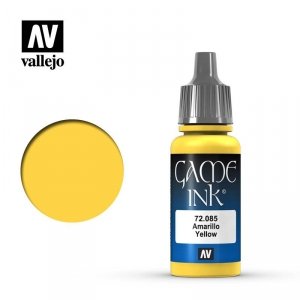 Vallejo 72085 Game Ink Yellow 18ml