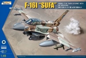Kinetic K48085 F-16I Sufa with IDF Weapons 1/48