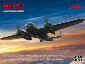 ICM 48273 Do 217K-1 WWII German bomber 1/48