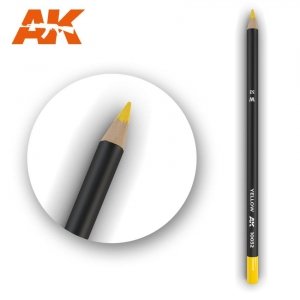 AK Interactive AK10032 Watercolor Pencil YELLOW