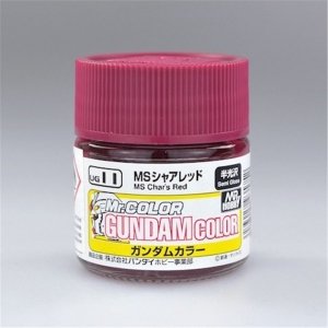 Gunze Sangyo UG-11 MS Char's Red 10 ml (Semi-Gloss) 