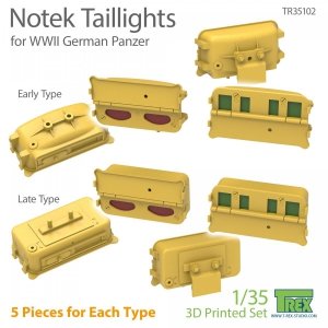 T-Rex Studio TR35102 Notek Taillights for WWII German Panzer 1/35