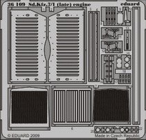 Eduard 36109 Sd. Kfz.7/1 (late) engine 1/35 Trumpeter