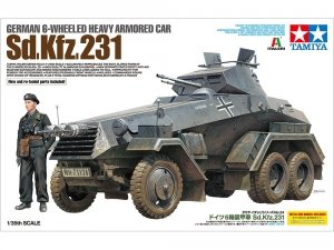 Tamiya 37024 German 6-Wheeled Heavy Armored Car Sd.Kfz.231 1/35