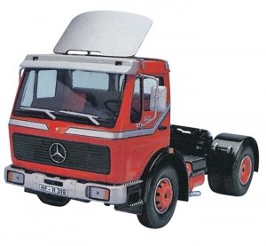 Revell 07467 Mercedes-Benz 1628S with spoiler (1:24)
