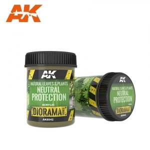 AK Interactive AK8042 NATURAL LEAVES & PLANTS NEUTRAL PROTECTION 250ml