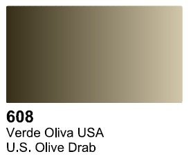 Vallejo 70608 Surface US Olive Drab 17ml.