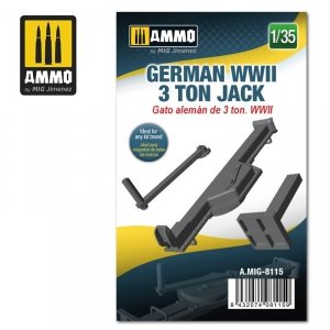 Ammo of Mig 8115 German WWII 3 ton Jack 1/35