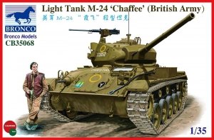 Bronco CB35068 Light Tank M-24 Chaffee (British Version) (1:35)