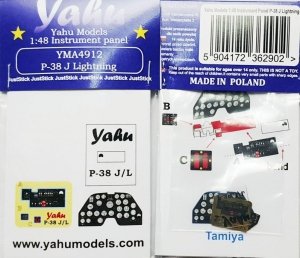 Yahu YMA4912 P-38 J Lightning Tamiya 1/48