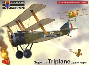 Kozavody Prostejov KPM0181 Sopwith Triplane Black Flight 1/72