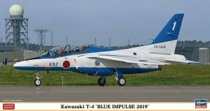 Hasegawa 07480 Kawasaki T-4 Blue Impulse 2019 1/48