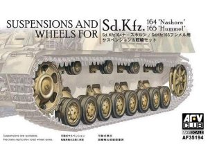 AFV Club 35194 Suspensions and Wheels for Nashorn and Hummel (Sd.Kfz 164-165) 1:35