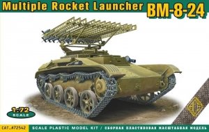 ACE 72542 BM-8-24 multiple rocket launcher (1:72)