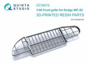 Quinta Studio QT35019 Dodge WC-52 front grille (Zvezda) 1/35