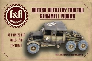 F&A Miniatures FA-48028 Scammell Pioneer Tank Transport 1/48