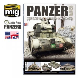 AMMO of Mig Jimenez 60 Panzer Aces Armor Modelling Magazine 60 - poradnik dla modelarzy