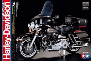 Tamiya 16037 Harley Davidson FLH Classic - Black (1:6)