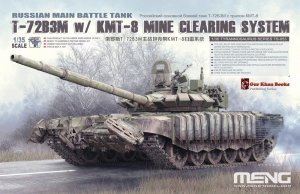 Meng Model TS-053 T-72B3M w/ KMT-8 MINE CLEARING SYSTEM 1/35