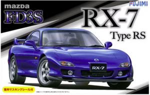 Fujimi 039428 Mazda FD3S RX-7 Type RS with Window Frame Masking Seal 1/24