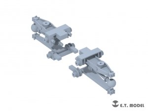 E.T. Model P35-111 WWII German Sd.Kfz.234 workable suspension ( 3D Printed ) For DRAGON Kit 1/35
