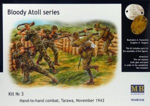 Master Box 3544 Bloody Atol Hand-to-hand fight Tarawa 1943 (1:35)