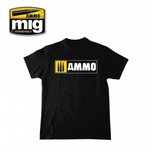 AMMO of Mig Jimenez 8023XXL AMMO EASY LOGO T-SHIRT ( rozmiar , size XXL)