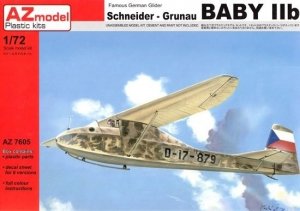 AZ Model AZ7605 Schneider Grunau Baby IIb CZ 1/72