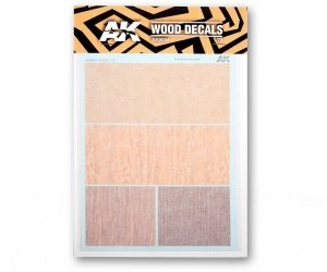 AK Interactive AK9084 WOOD DECALS