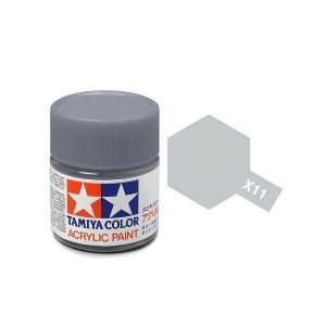 Tamiya 81011 Acryl X-11 Chrome Silver 23ml