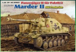 Dragon 6423 Panzerjager II fur Pak 40/2, Sd.Kfz.131 Marder II Mid Production (1:35)