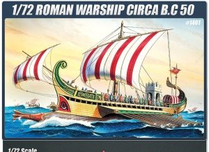 Academy 14207 ROMAN WARSHIP CIRCA B.C 50 (1:72)
