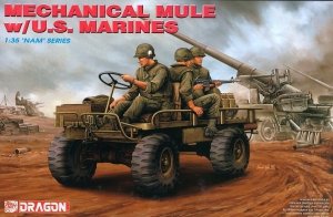 Dragon 3317 Mechanical Mule w/ U.S. Marines (1:35)