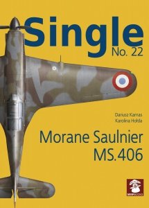 MMP Books 58969-22 Single No. 22 Morane Saulnier MS.406 EN
