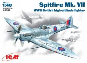ICM 48062 Spitfire Mk .VII WWII British fighter (1:48)