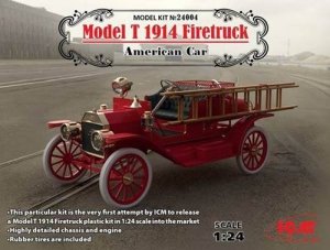 ICM 24004 Model T 1914 Firetruck 1/24