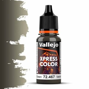 Vallejo 72467 Xpress Color - Camouflage Green Acrylic 18ml