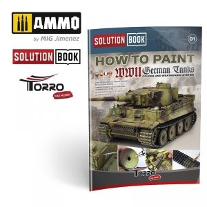 AMMO of Mig Jimenez 2414300001 How to paint WWII German Tanks - Solution Book