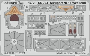 Eduard SS734 Nieuport Ni-17 Weekend for EDUARD 1/72